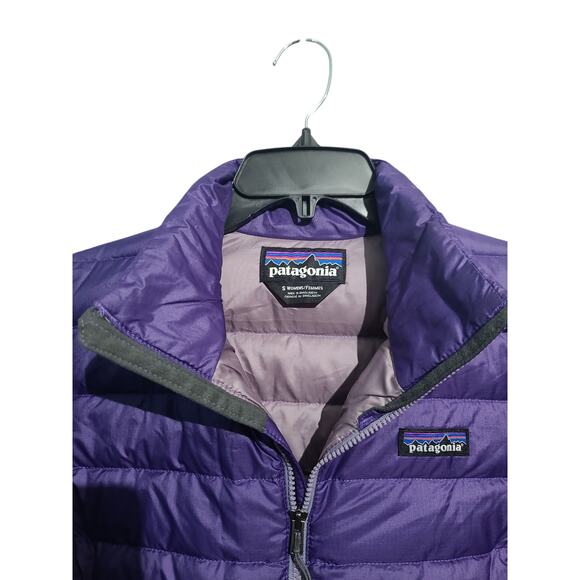 Patagonia Puffer Jacket Down Sweater Concord Purple Size Small - Picture 3 of 6